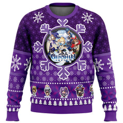 Christmas Quest Genshin Impact Ugly Christmas Sweater