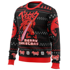 Christmas Red Guts Berzerk Ugly Christmas Sweater