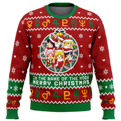 Christmas Sailor Guardians Sailor Moon Ugly Christmas Sweater