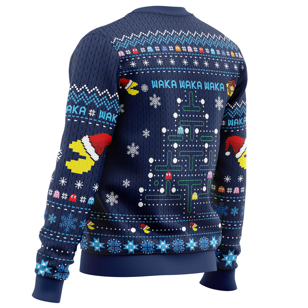 Christmas Tree Pac-Man Christmas Sweater