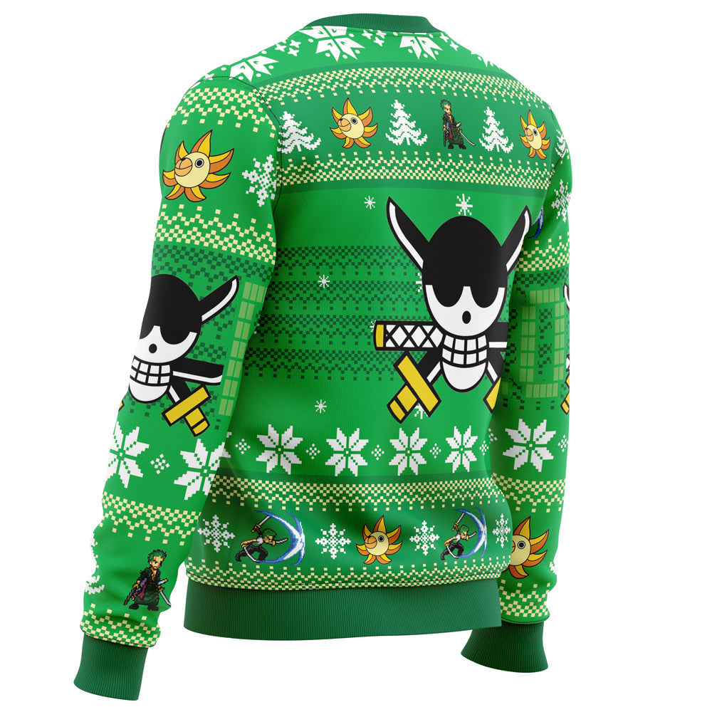 Christmas Zoro One Piece Ugly Christmas Sweater