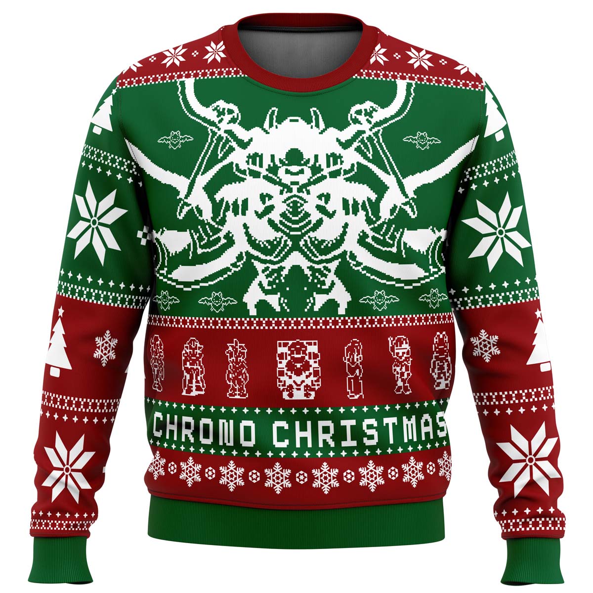 Chrono Trigger Chrono Christmas Ugly Christmas Sweater