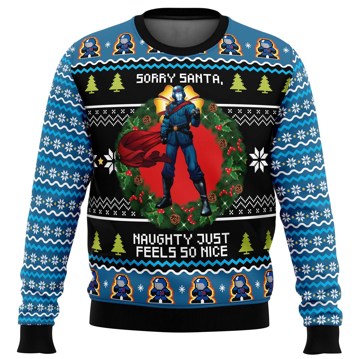 Cobra Commander Christmas Ugly Christmas Sweater