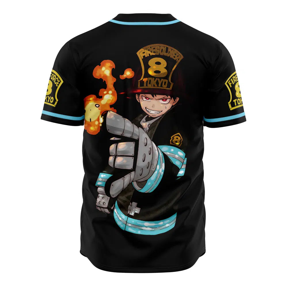 Company 8 Fire Force Baseball Jersey