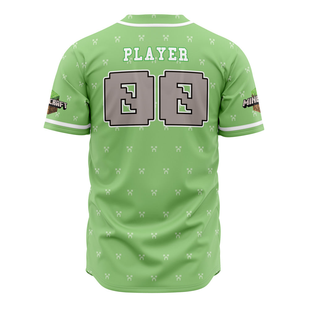 Cool Minecraft Baseball Jersey