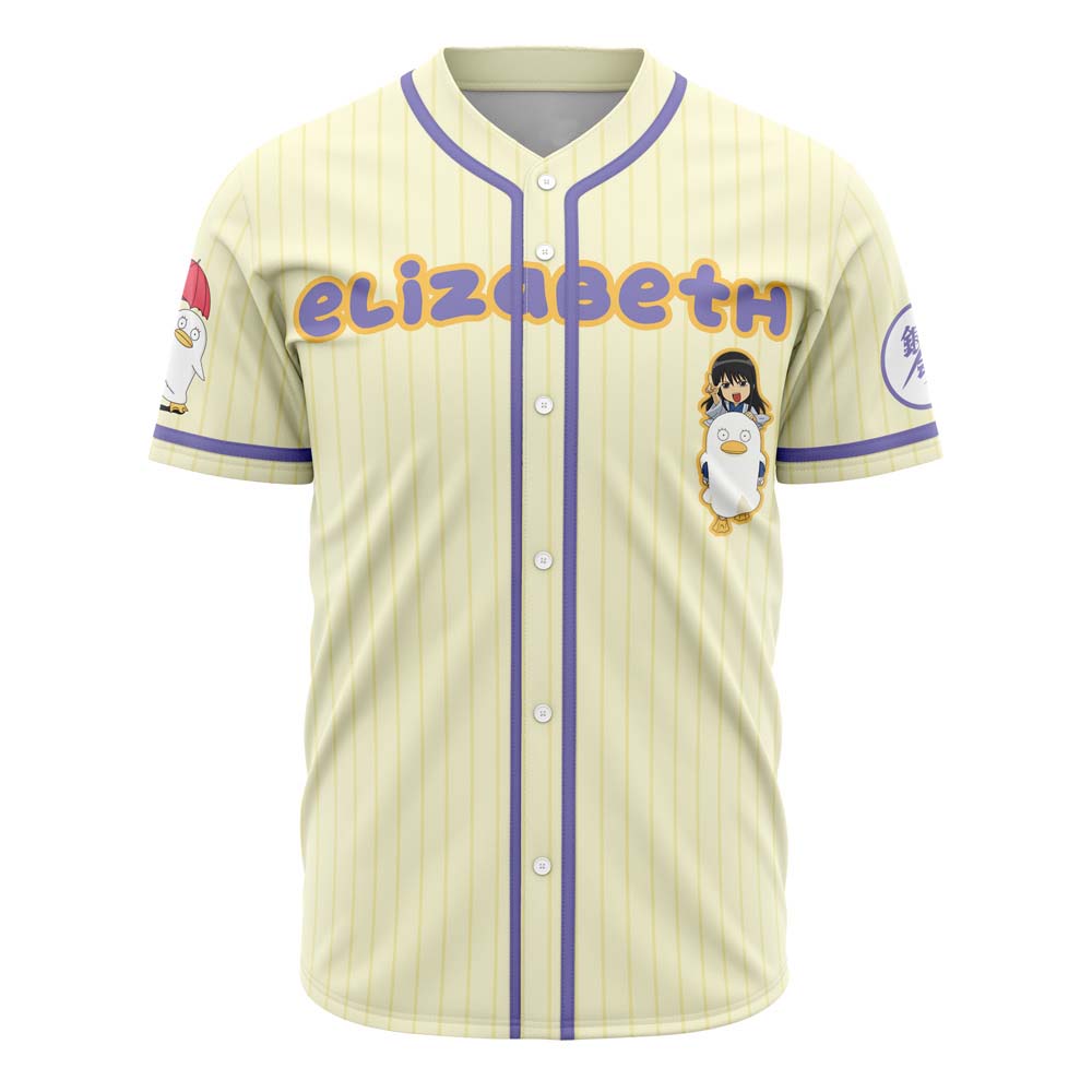 Cosmic Elizabeth Gintama Baseball Jersey