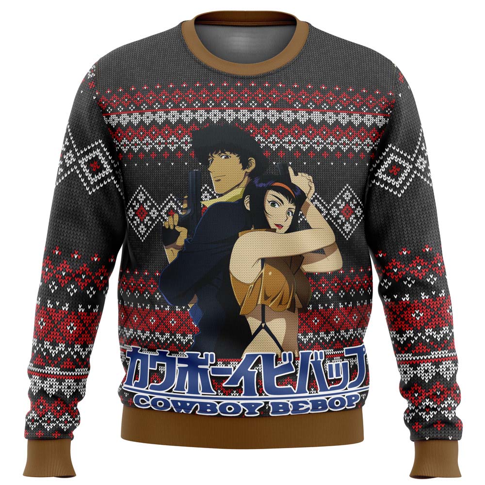 Cowboy Bebop Alt Ugly Christmas Sweater