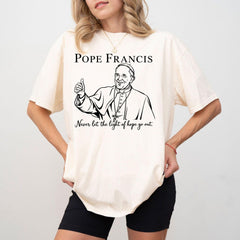 RIP Pope Francis Shirts, Pope Francis Shirt, Memorial Pope Francis Papa Shirt,Papa Francis 1936-2025, Pope Francis Rest In Peace Tees