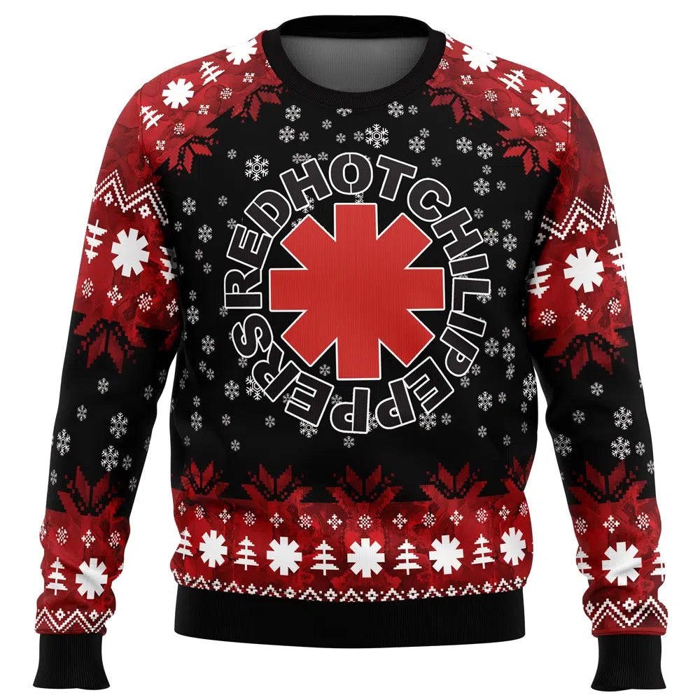 Red Hot Chili Peppers Ugly Christmas Sweater