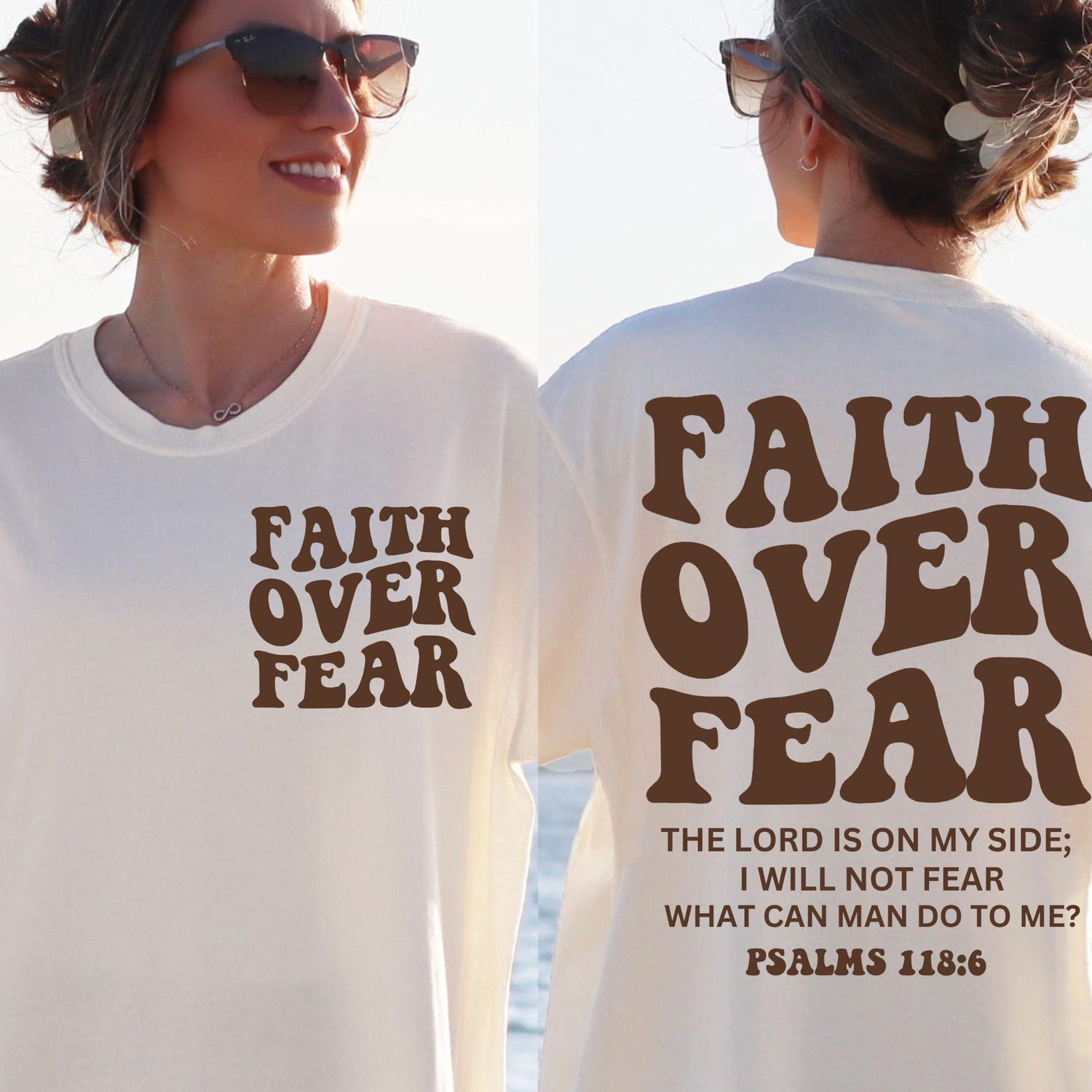 Faith Over Fear shirt, Christian Sweatshirt, Faith, Jesus Shirt, Religious shirt, Christian Gift