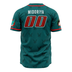 Deku My Hero Academia Baseball Jersey