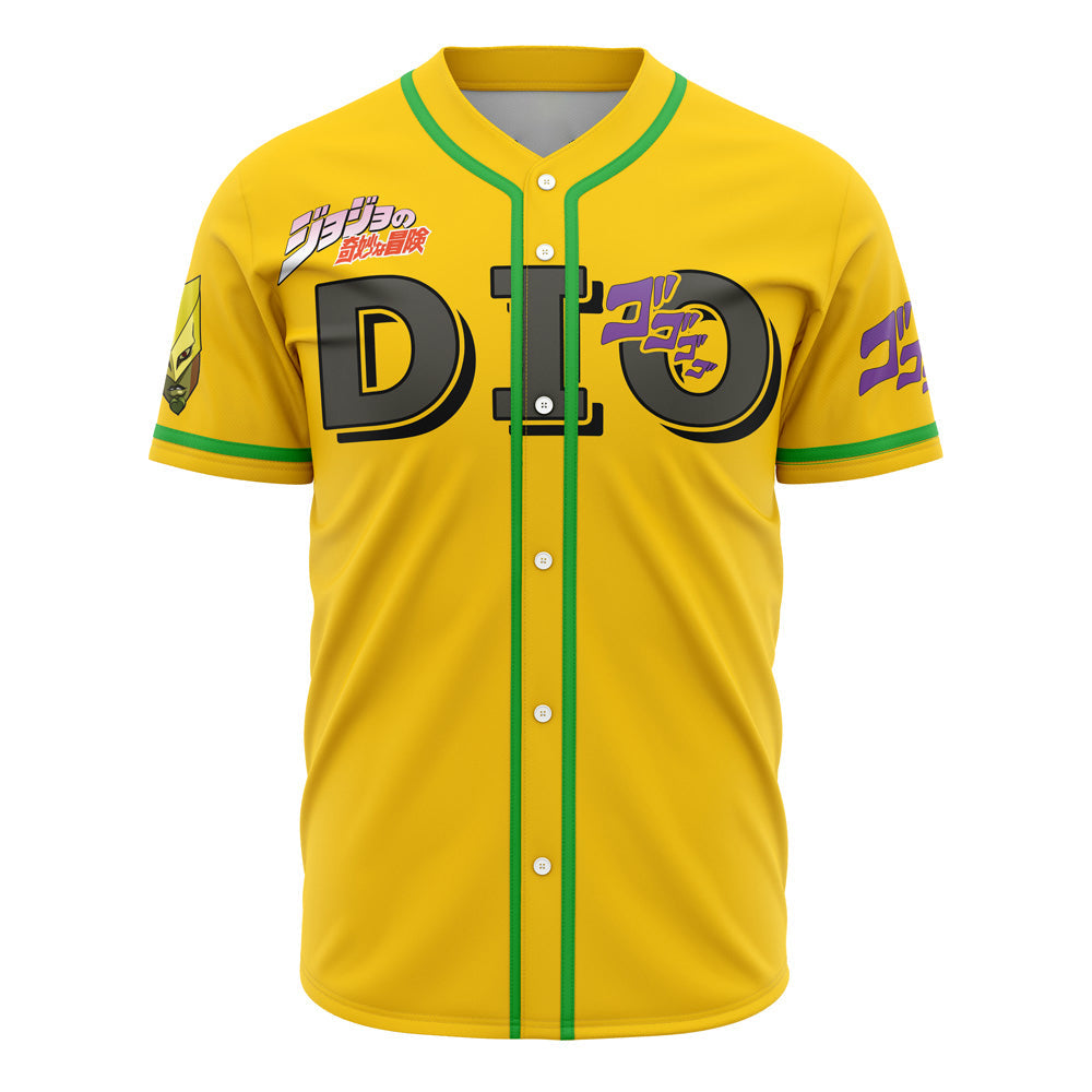 Dio Jojo's Bizarre Adventure Baseball Jersey