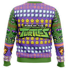 Donatello Rise of the Teenage Mutant Ninja Turtles Ugly Christmas Sweater