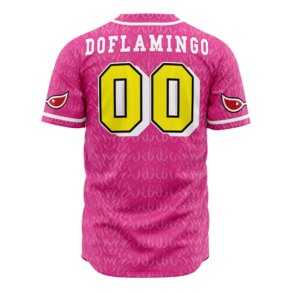 Donquixote Pirates Doflamingo One Piece Baseball Jersey