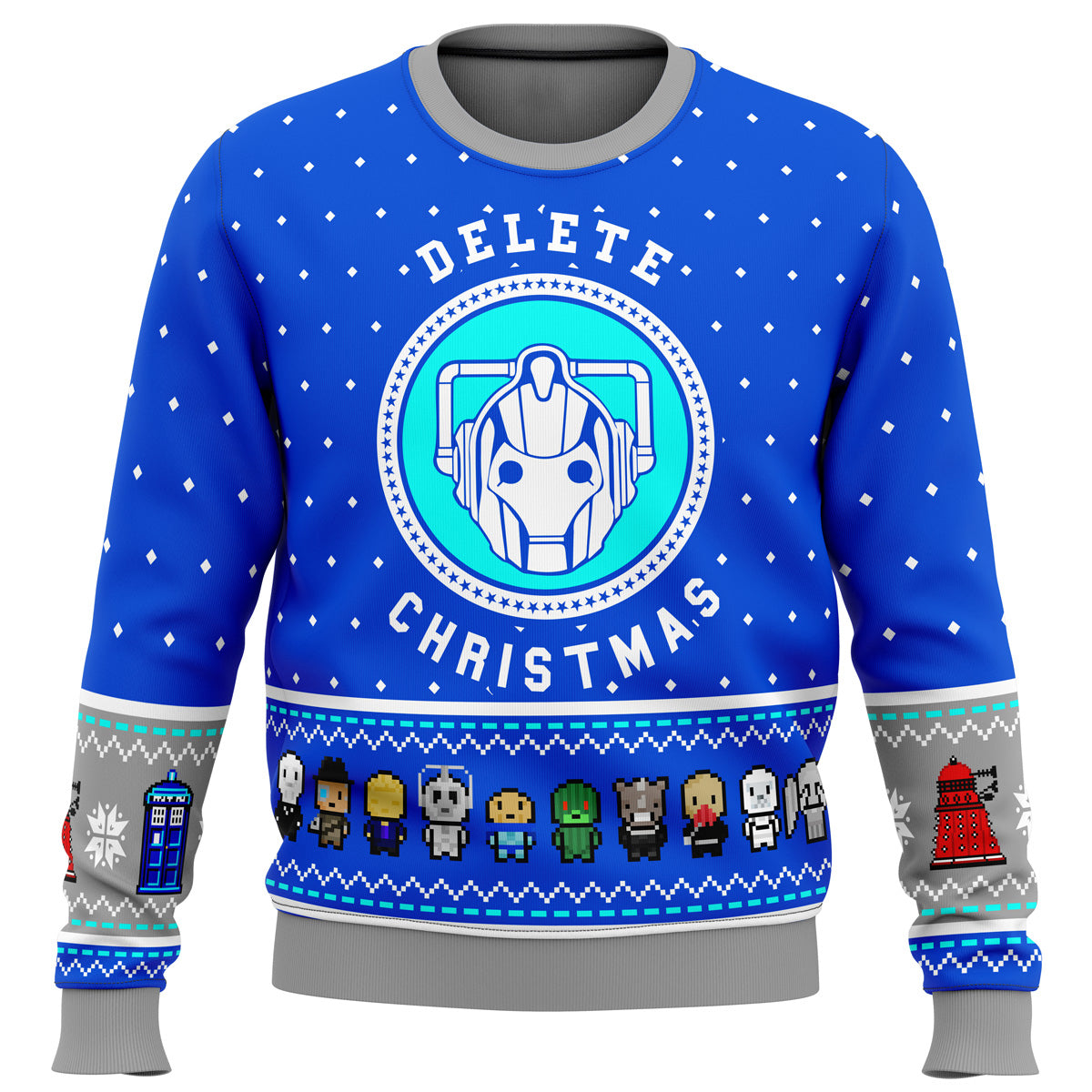 Dr Who Dalek Ugly Christmas Sweater