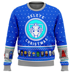 Dr Who Dalek Ugly Christmas Sweater