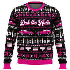 Duk the Halls Sixteen Candles Ugly Christmas Sweater