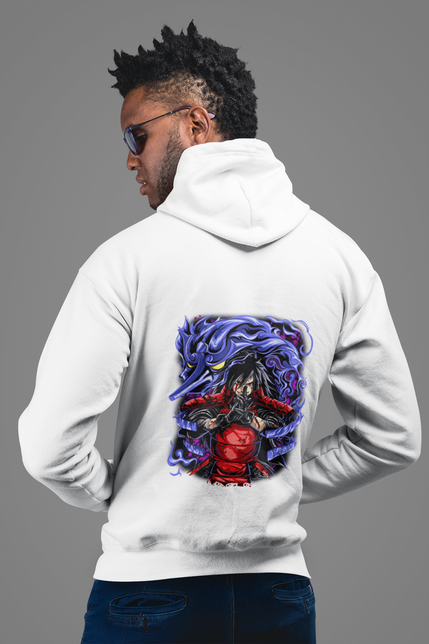 2 sided "Madara - Naturo Shippuden" Hoodie