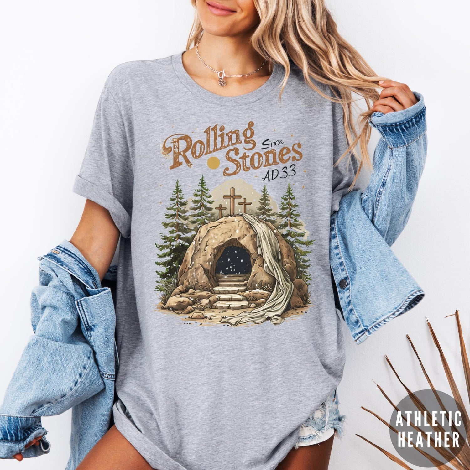 Easter Jesus Shirt, Rolling Stones Shirt, Christian Easter Shirt, Christian Shirt, He is Risen T Shirt, Bible Verse Shirt, Funny Easter Gift