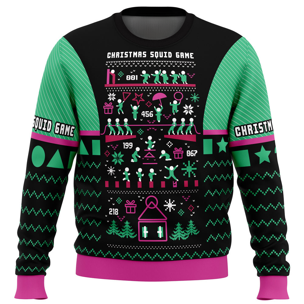 Christmas Squid Game Ugly Christmas Sweater