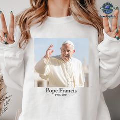 Memorial Papa Pope Francis T-Shirt, Thank You Father Pope Francis Shirt, 1936�2025 Tribute, Pray For Pope Francis Shirt Rip Pope Francis