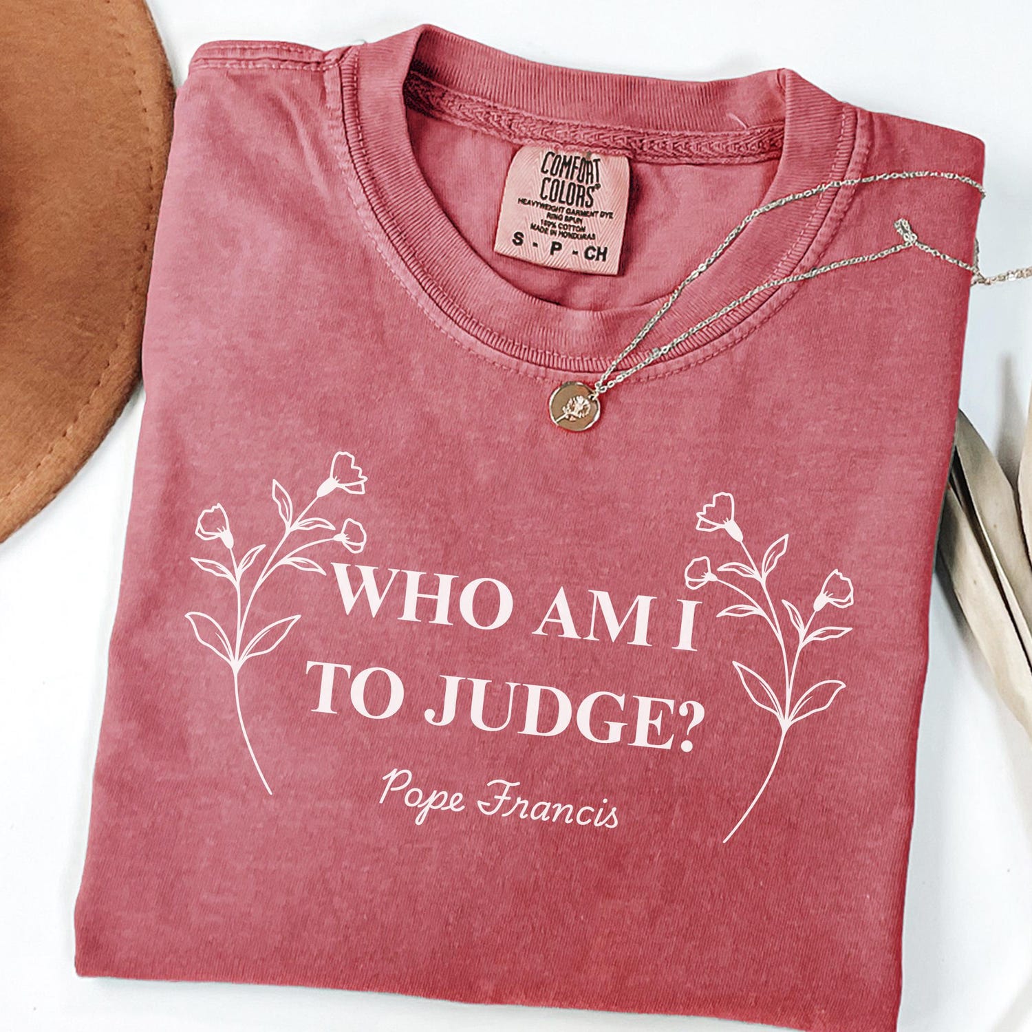 Comfort Colors� Pope Francis T-shirt Social Justice Pray For Pope Francis Vatican Pope Francis Catholic Tee Christian Shirt Religious Gift