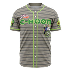 Enrico Pucci C-Moon Jojo's Bizarre Adventure Baseball Jersey