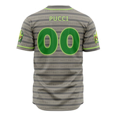 Enrico Pucci C-Moon Jojo's Bizarre Adventure Baseball Jersey