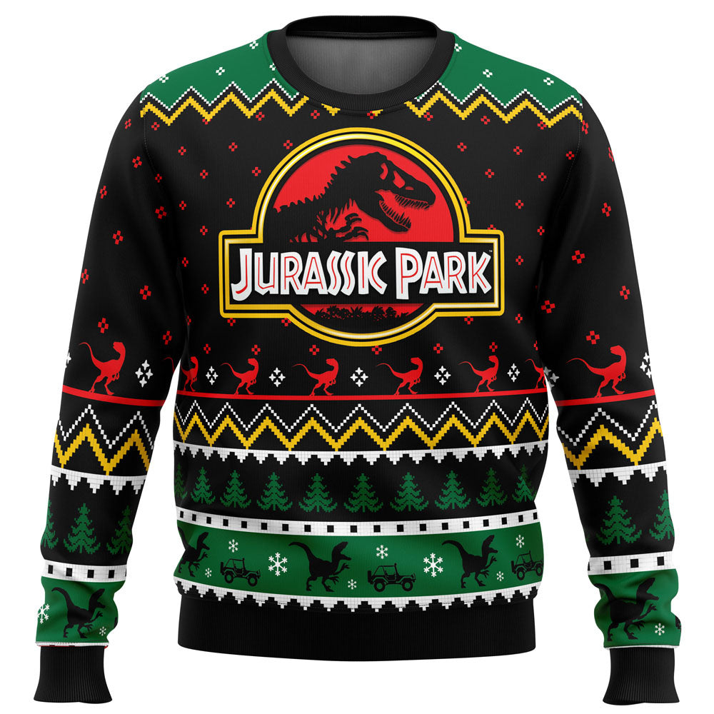 Ethics of Cloning Jurassic Park Ugly Christmas Sweater