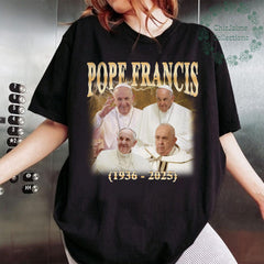 Pope Francis, Pope Francis Tshirt, Pope Francis Shirt, Pope Francis Gift, Retro Pope Francis Clothing, Vintage Pope Francis Fan Tees