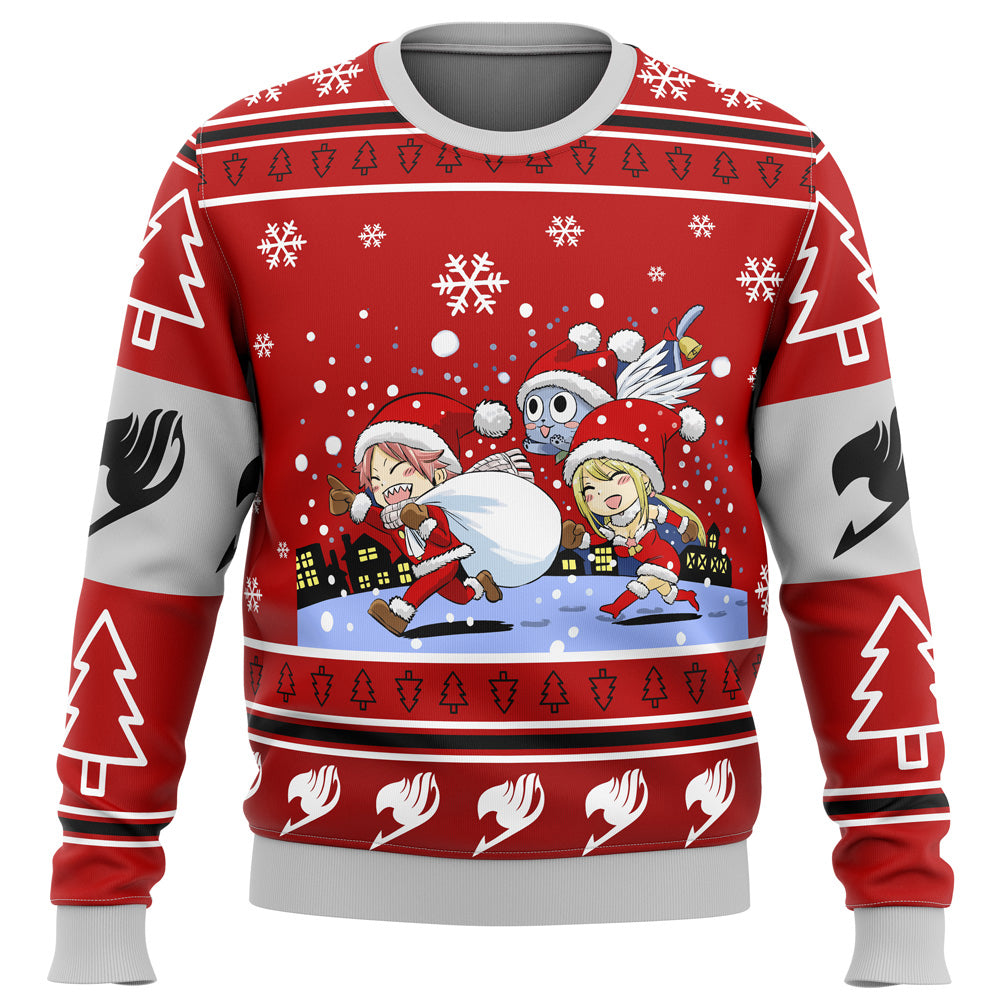 Fairy Tail Chibi XMAS Ugly Christmas Sweater