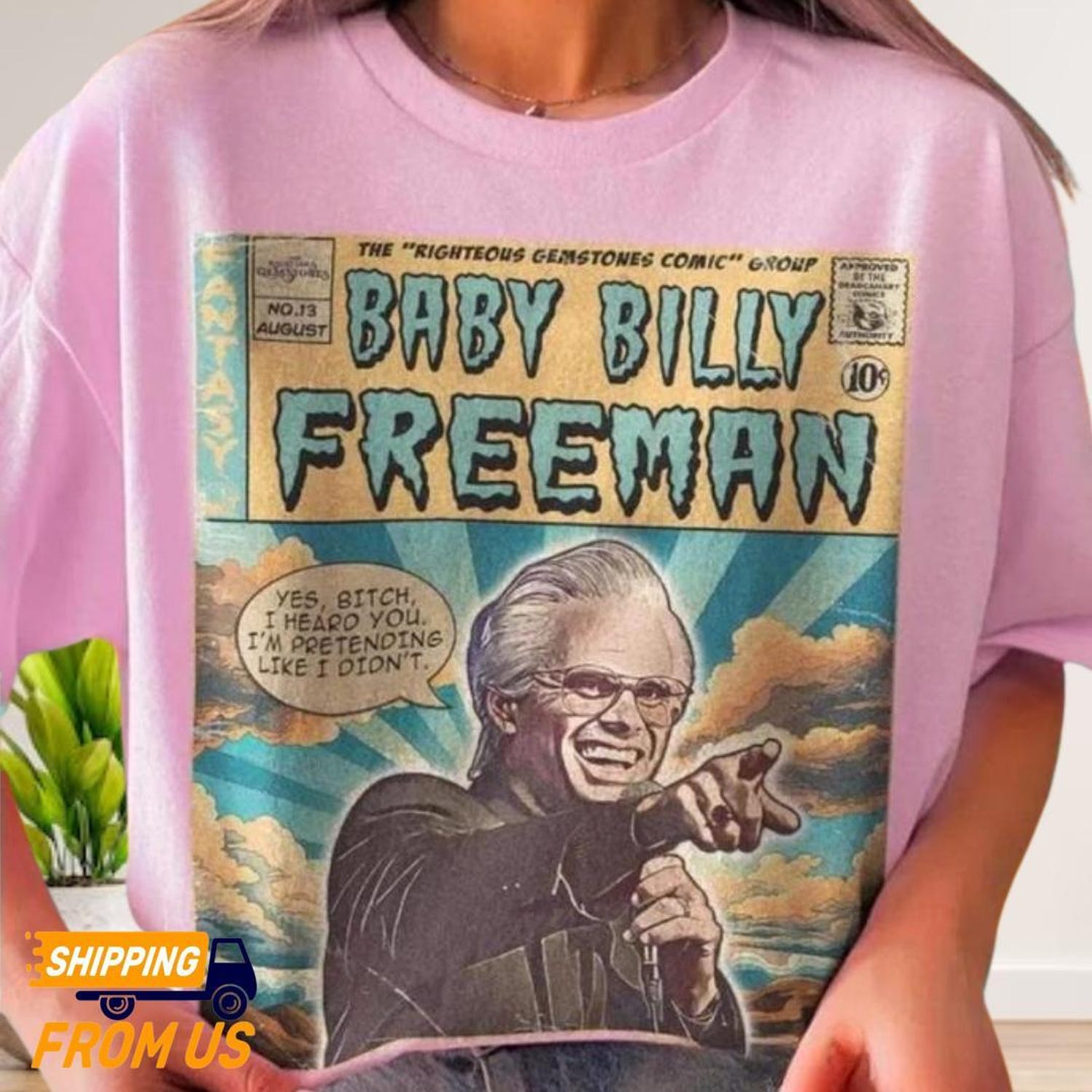 Baby Billy Freeman Shirt, Bible Bonkers Shirt, The Righteous Gemstones Sweatshirt, Baby Billy Hoodie, Gift For Baby Billy Fan
