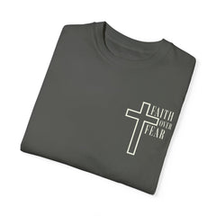 Faith over Fear - Christian -Casual Comfort Unisex T-shirt, Soft Cotton Tee, Trendy Oversized Top, Everyday Wear, Gift for Friends -Jesus