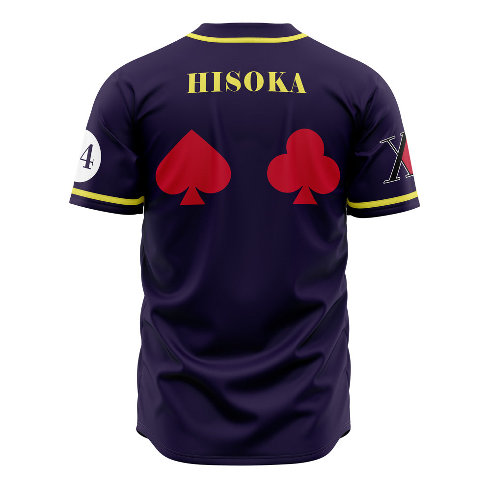 First Outfit Hisoka Hunter X Hunter Baseball Jersey