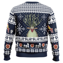 Forest Spirit Princess Mononoke Ugly Christmas Sweater