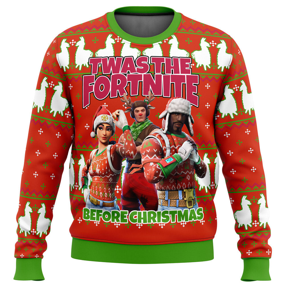 Twas The Fortnite Ugly Christmas Sweater