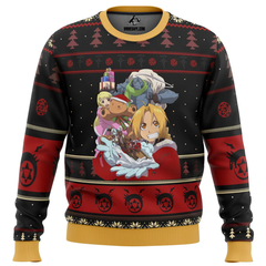 Fullmetal Alchemist Holidays Ugly Christmas Sweater