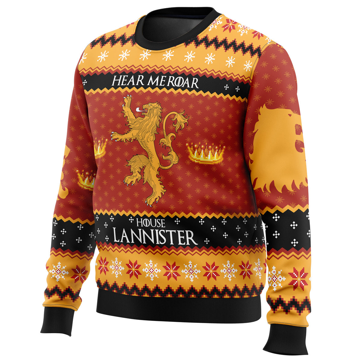 Game of Thrones House Lannister Ugly Christmas Sweater