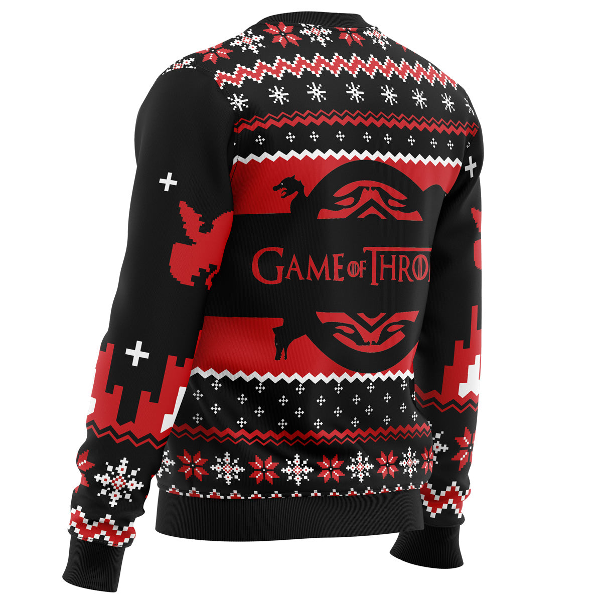 Game of Thrones House Targaryen Ugly Christmas Sweater