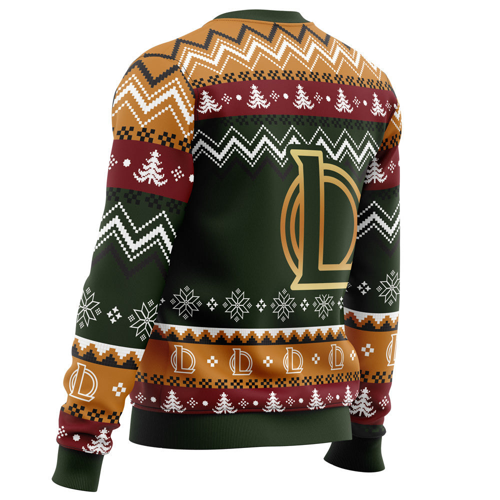 Game on Christmas League of Legends Ugly Christmas Sweater