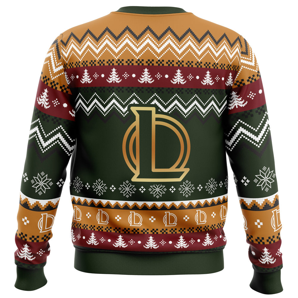 Game on Christmas League of Legends Ugly Christmas Sweater