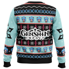 Ganyu Genshin Impact Ugly Christmas Sweater