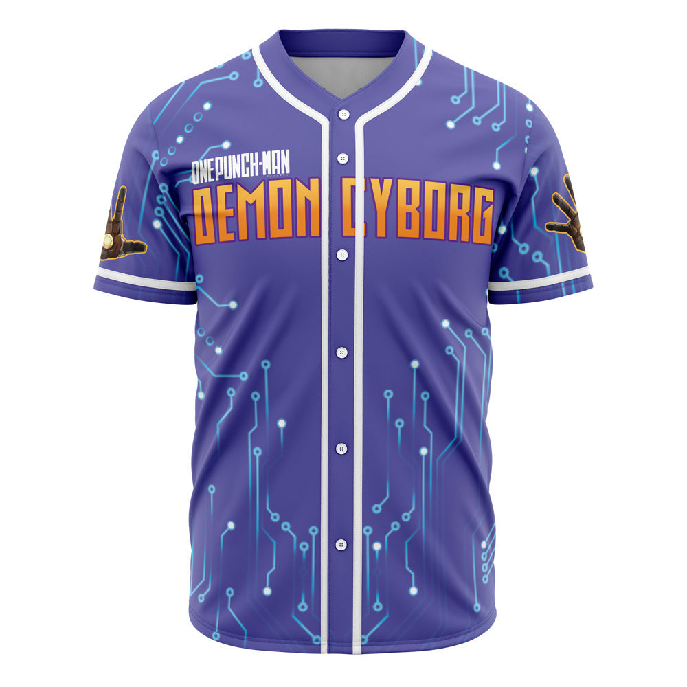 Genos One Punch Man Baseball Jersey