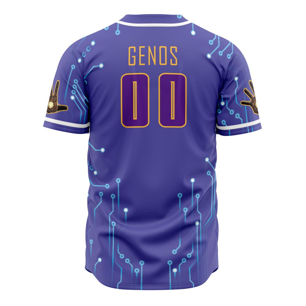 Genos One Punch Man Baseball Jersey