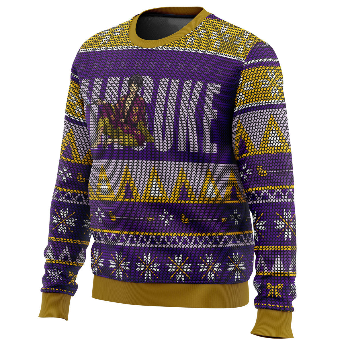 Gintama Smokin Shinsuke Ugly Christmas Sweater