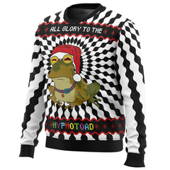 Glory To The Hypnotoad Ugly Christmas Sweater