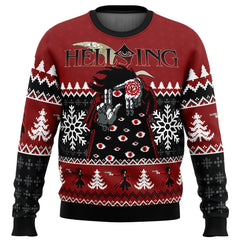 God With Us Hellsing Ugly Christmas Sweater