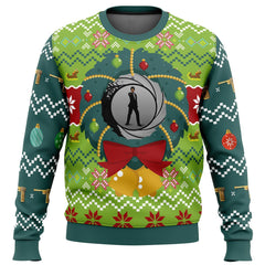 Golden Eye v2 Ugly Christmas Sweater