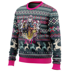 Golden Wind Jojo's Bizarre Adventure Ugly Christmas Sweater