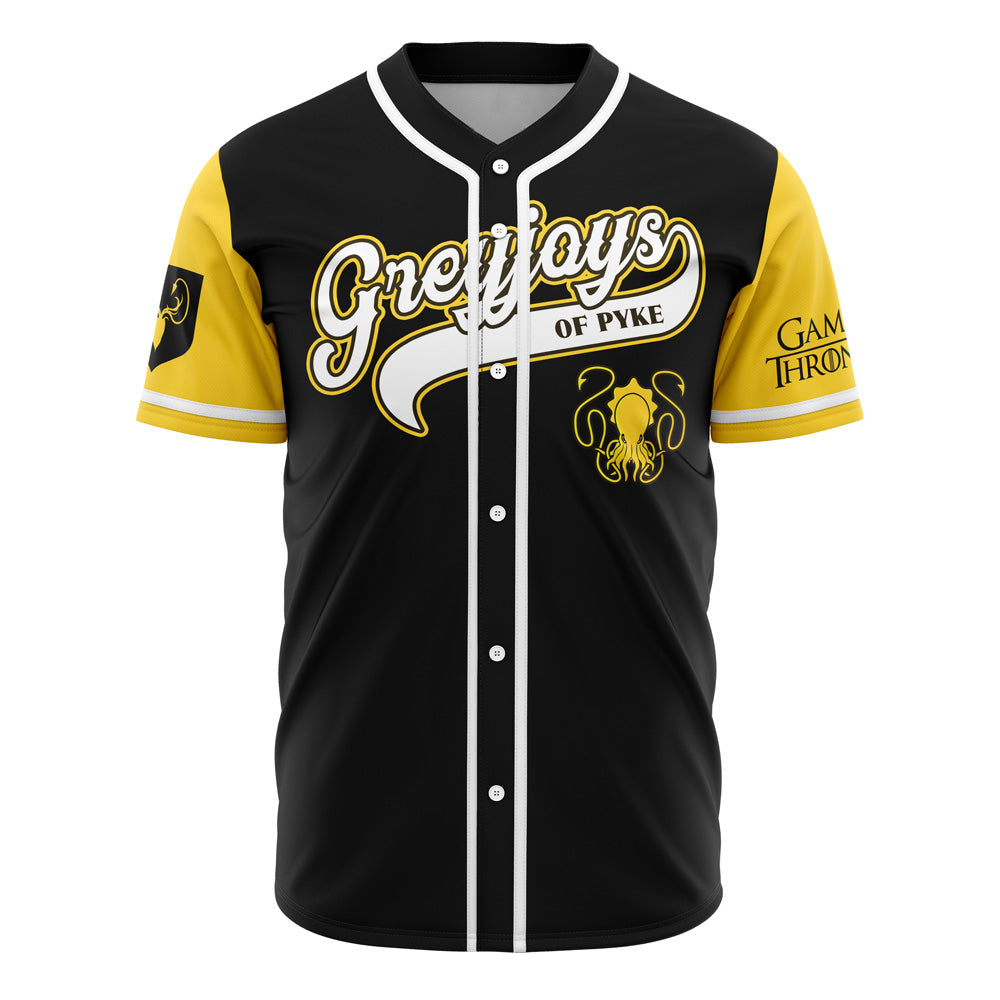 Greyjoys of Pyke Game of Thrones Baseball Jersey